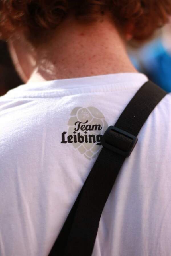 Team Leibinger Shirt Rücken-Logo