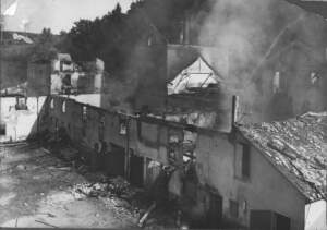 Zerstörung Brauerei Leibinger 1941