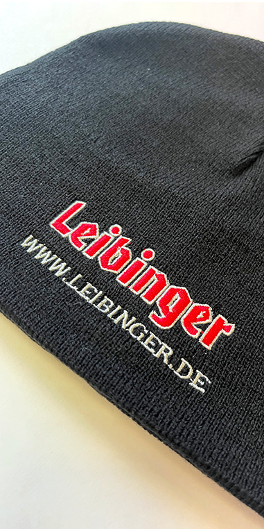 Leibinger Retro Wintermütze Details
