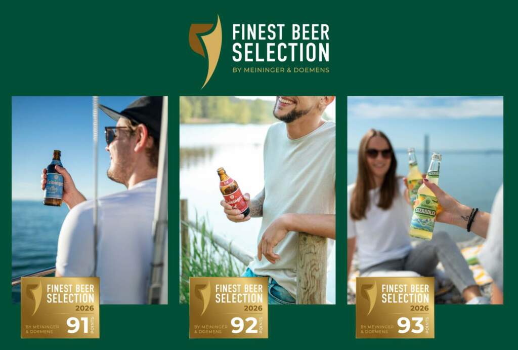 finest beer 2026 Die Brauerei Leibinger erhält 3-fache Auszeichnung für ihre Biere